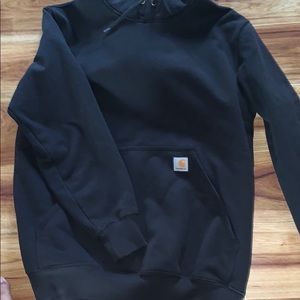 Black Carhartt rain defender hoodie